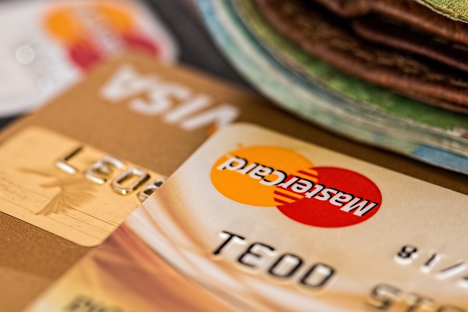 Credit Card Paying Master Card Credit Visa Card 851502